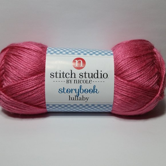 Stitch Studio Office Yarn 6 Skeins Storybook Lullaby Carnation